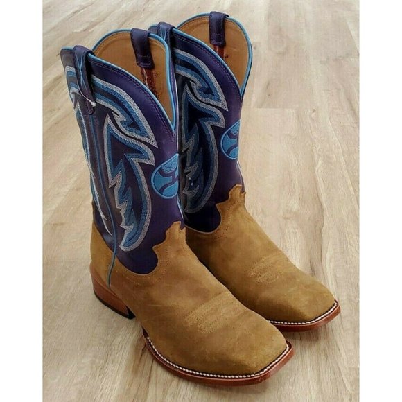 Twisted X Other - Twisted X Mens Hooey Purple Brown Western NWOB